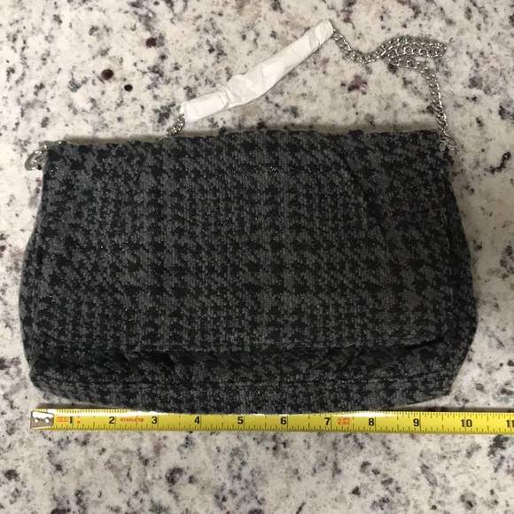 Loft - Small Purse/Clutch - Black and Gray - NWT - Picture 8 of 11